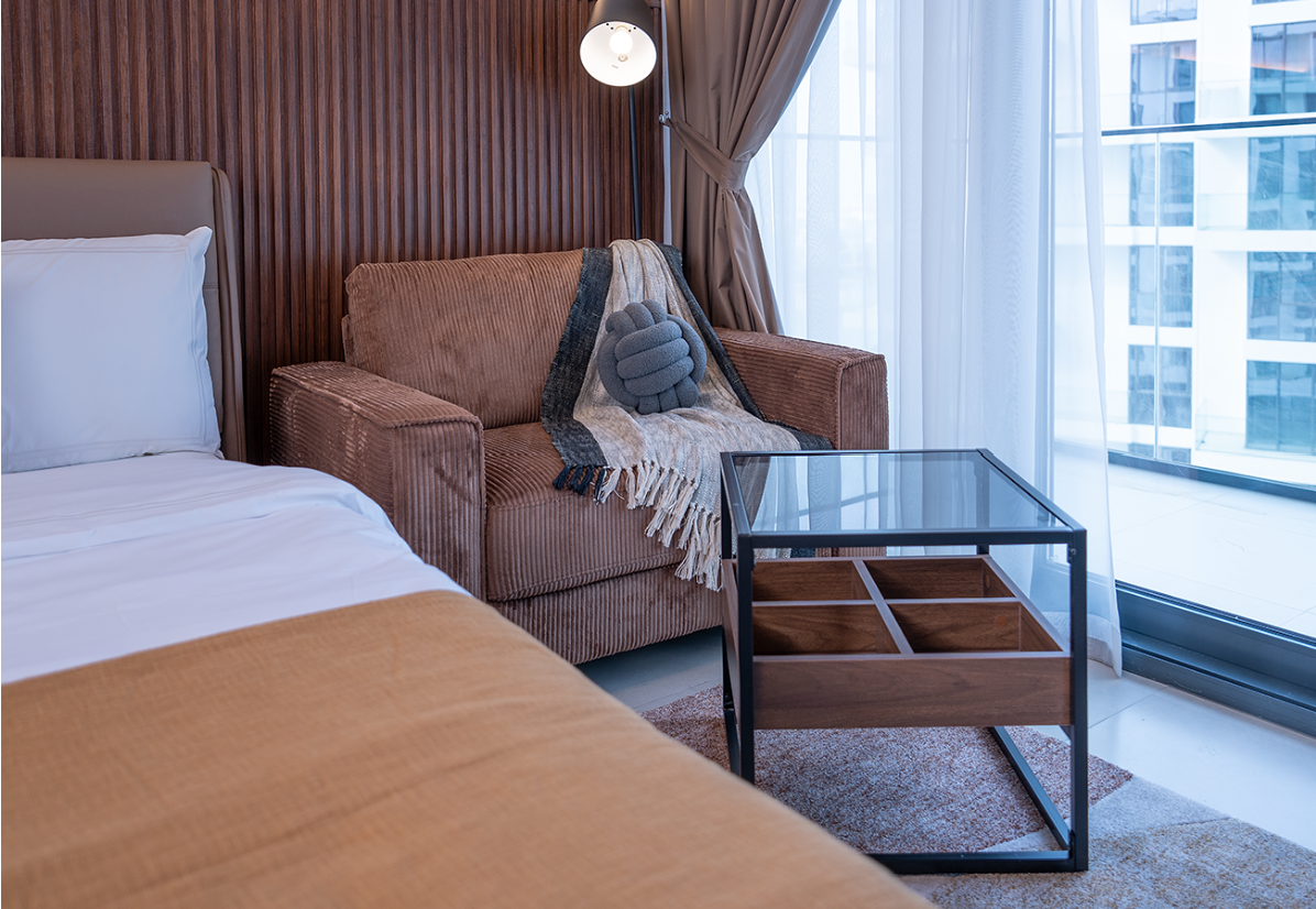 Project BLUE interior — Studio PASE