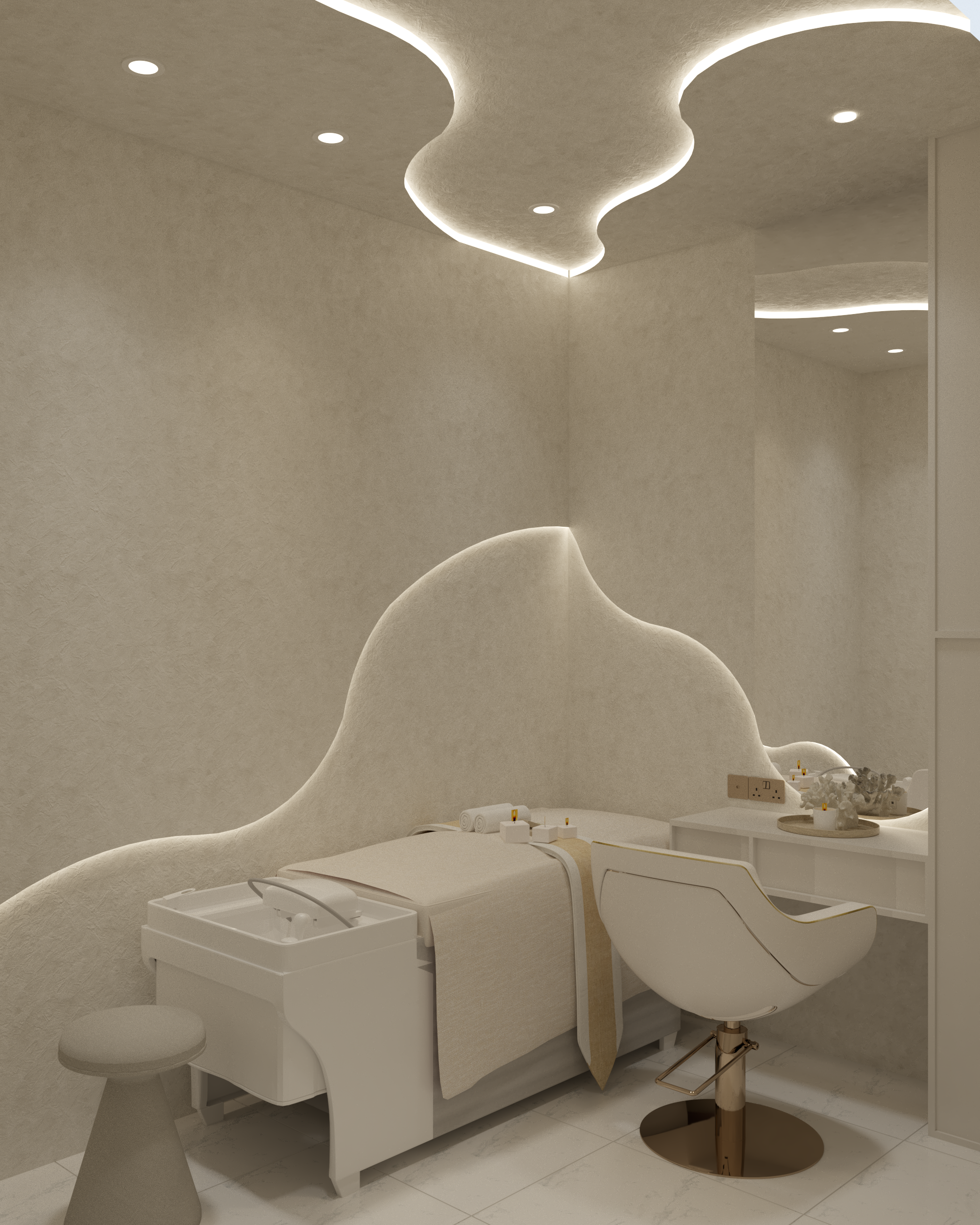 Project RESOLVE interior — Studio PASE