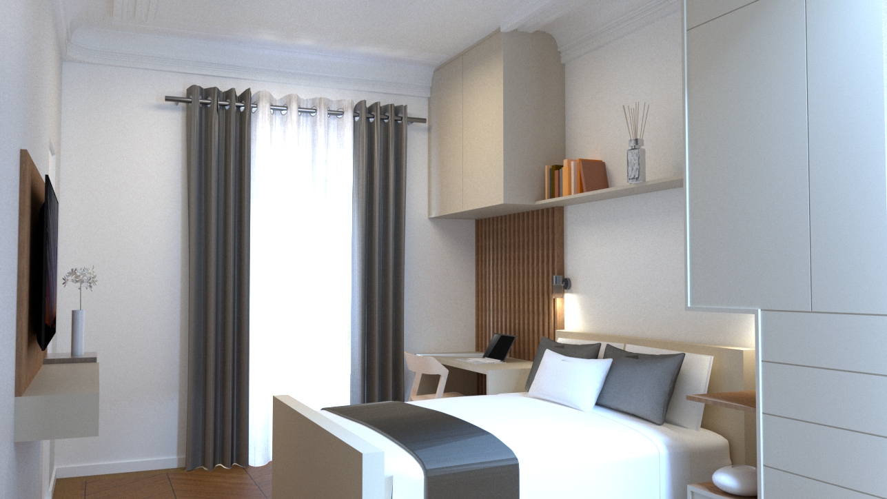 Project ALESIA interior — Studio PASE