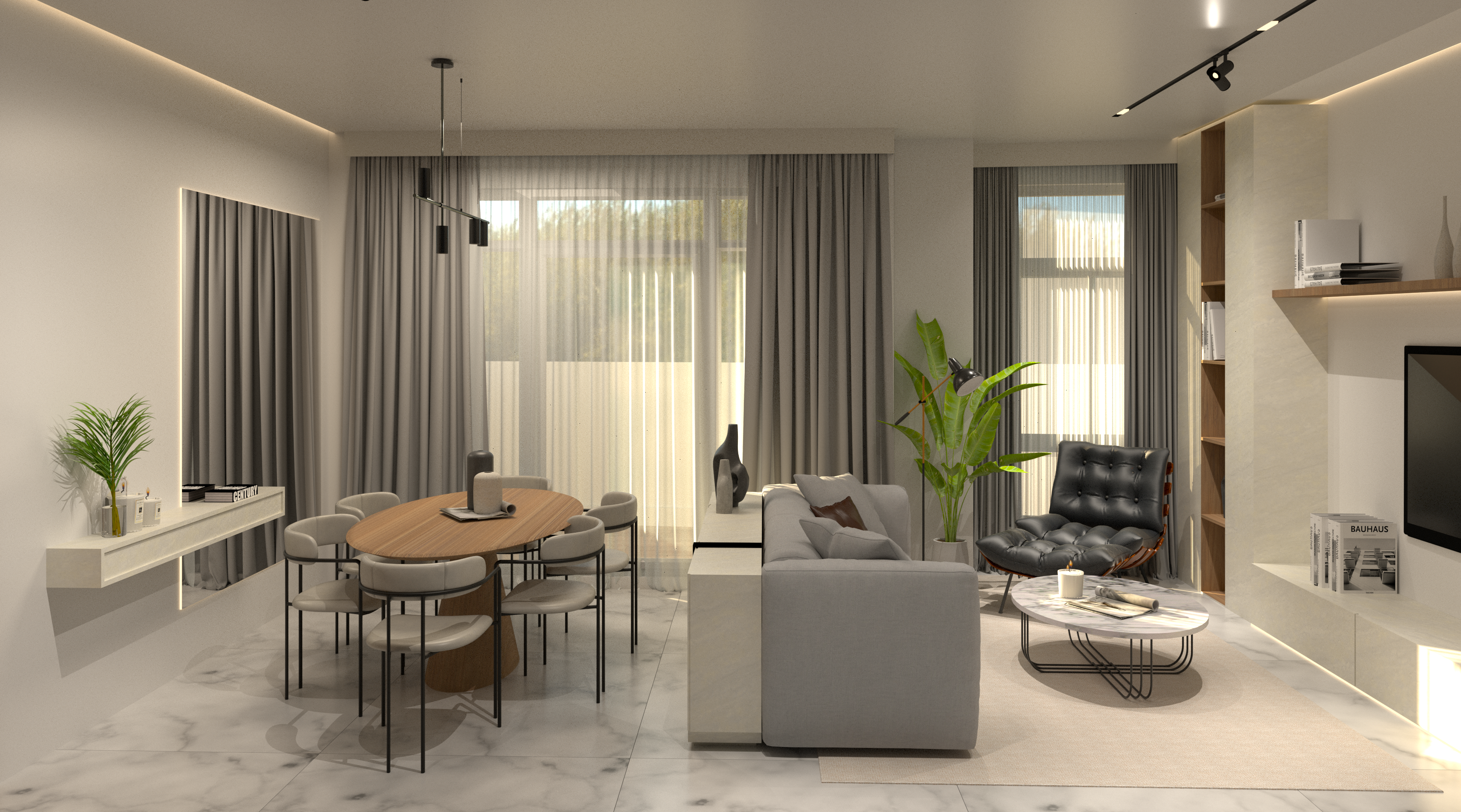 Project BURJ interior — Studio PASE