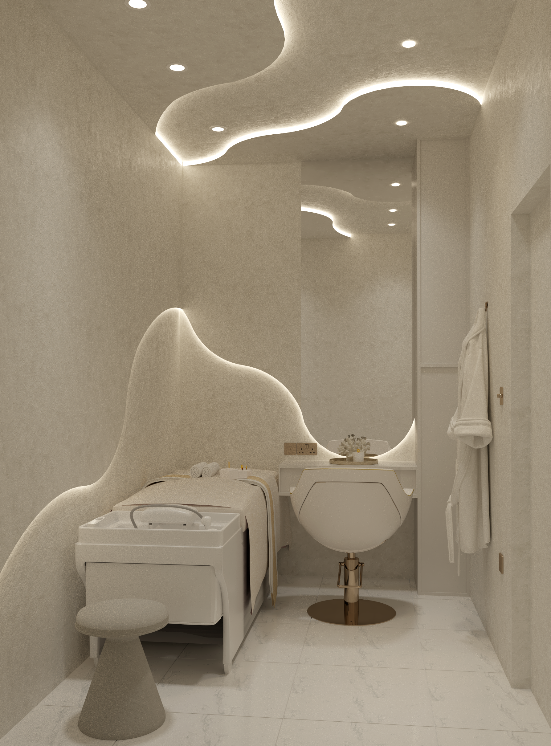 Project RESOLVE interior — Studio PASE