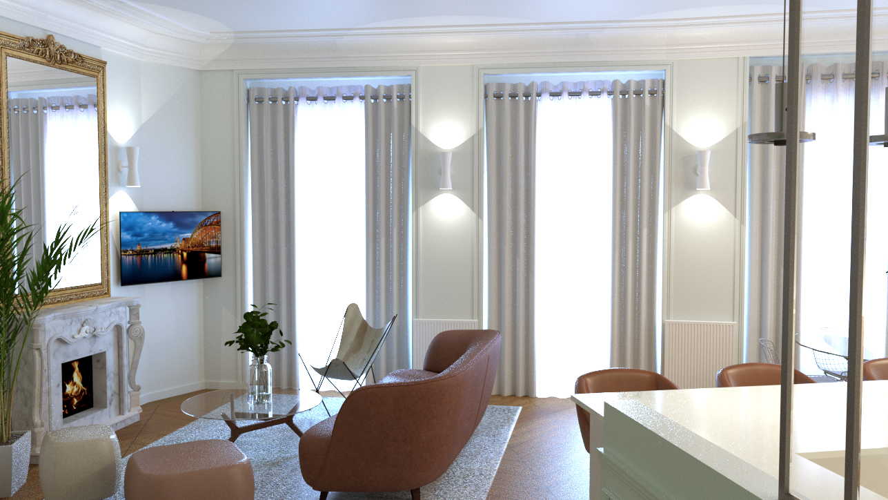 Project ALESIA interior — Studio PASE