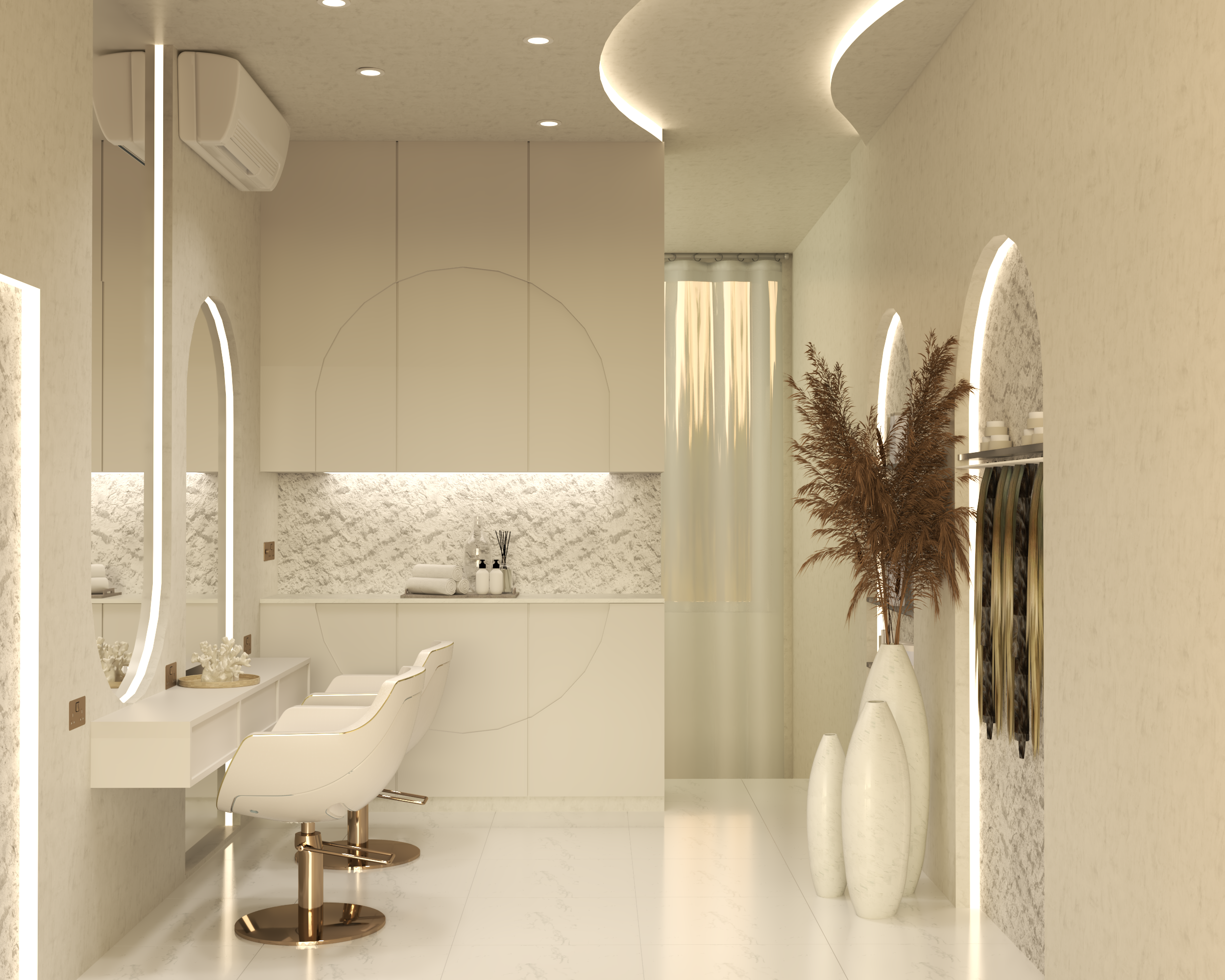 Project RESOLVE interior — Studio PASE