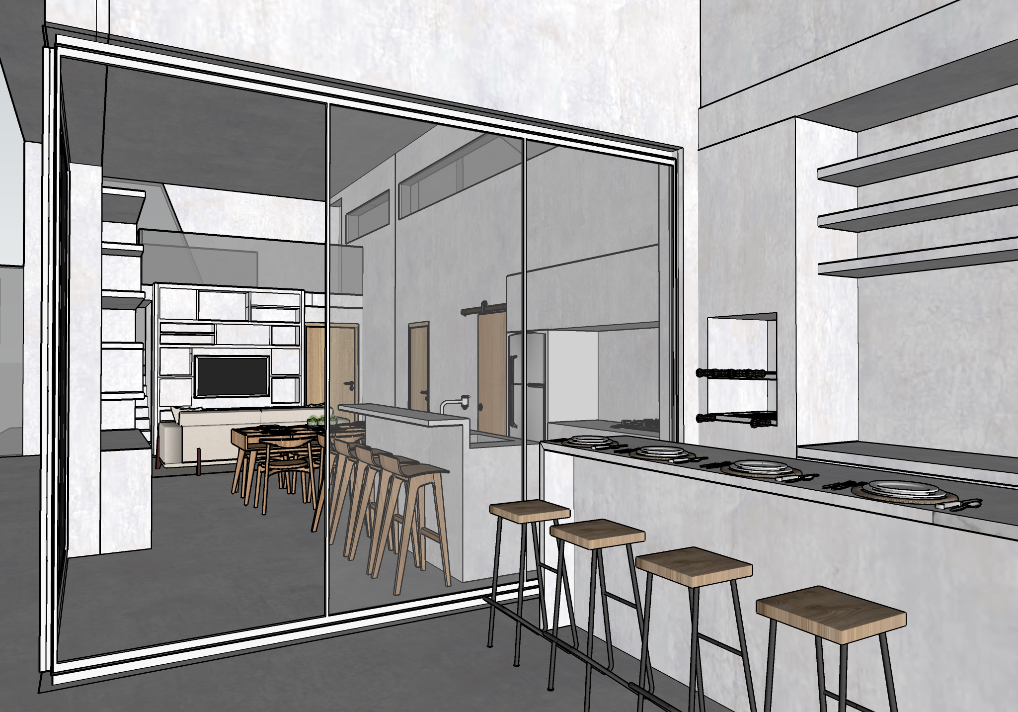 Interior Architecture — interior design by Studio PASE