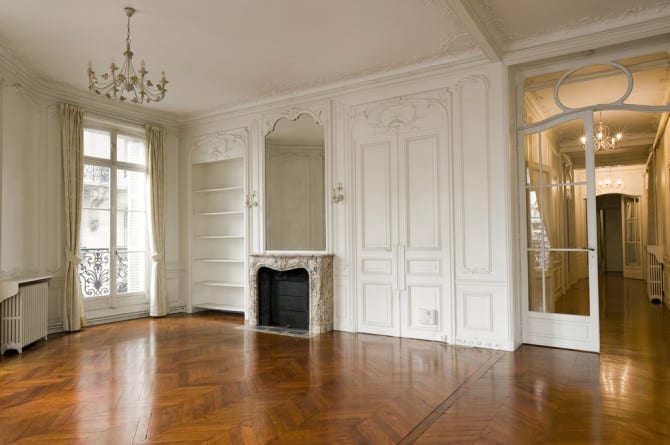 Interior design in Paris