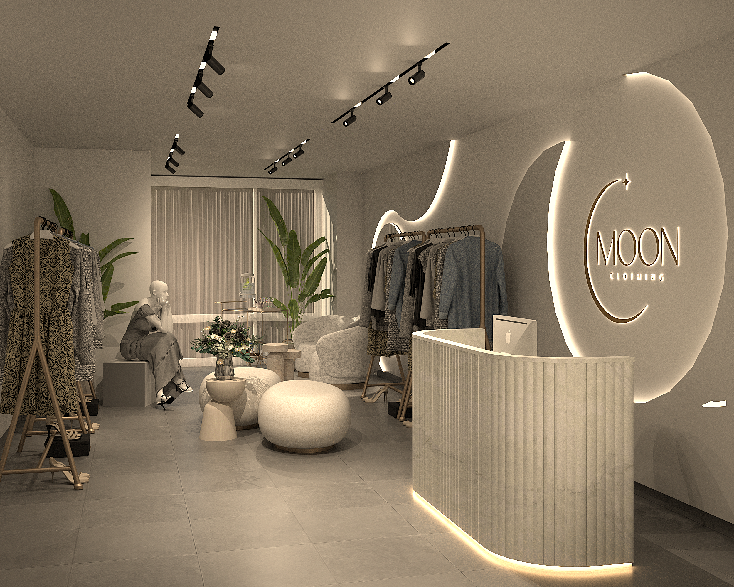 Project MOON interior — Studio PASE