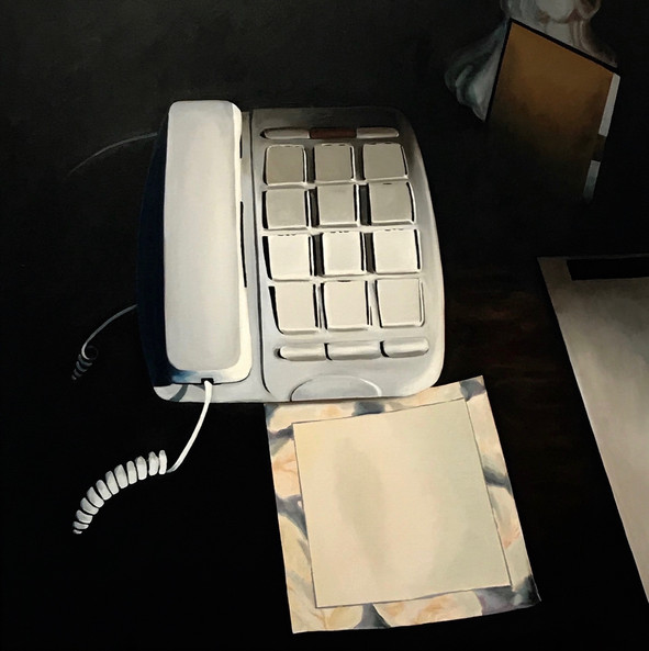 "Disconnected I"
Oil on canvas
36" x 36"
2019