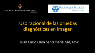 Uso racional de las pruebas diagnósticas en Imagen