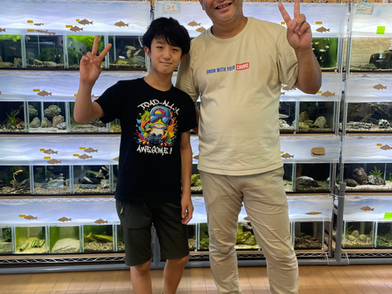 富山の『かえるくん』来館