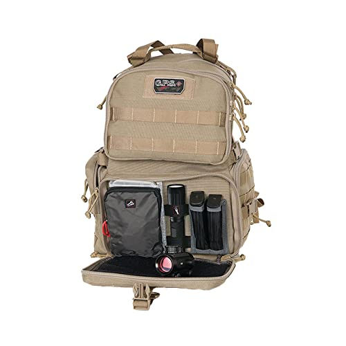 Thumbnail: G.P.S. Tactical Range Backpack | Tan ear