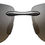 Thumbnail: BEX Unisex Jaxyn X Sunglasses - S38BGS One Size