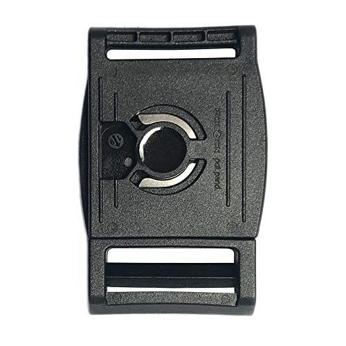 Thumbnail: FIDLOCK Magnetic Snap Buckle - Black - 25mm - 3 Pack