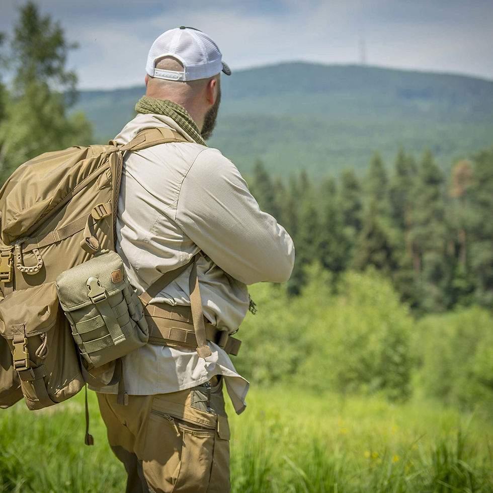 Thumbnail: Helikon-Tex Bushcraft Line, E & E Pouch Coyote Brown