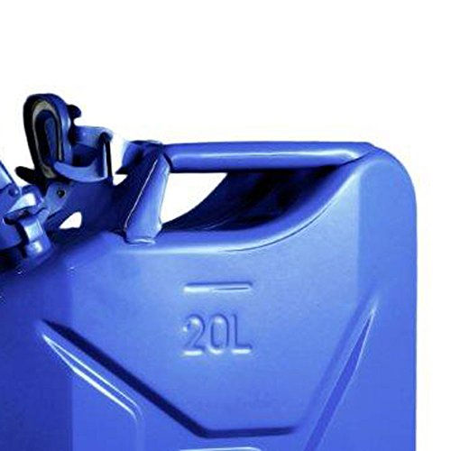 Thumbnail: Wavian USA JC0020BLVS Authentic NATO Jerry Fuel Can and Spout System Blue