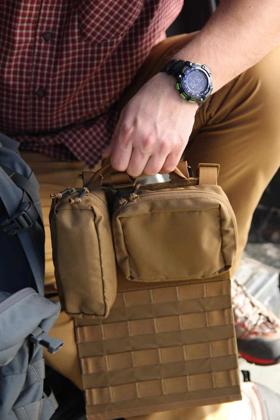 Thumbnail: Helikon-Tex Backpack Panel Insert Shadow Grey,