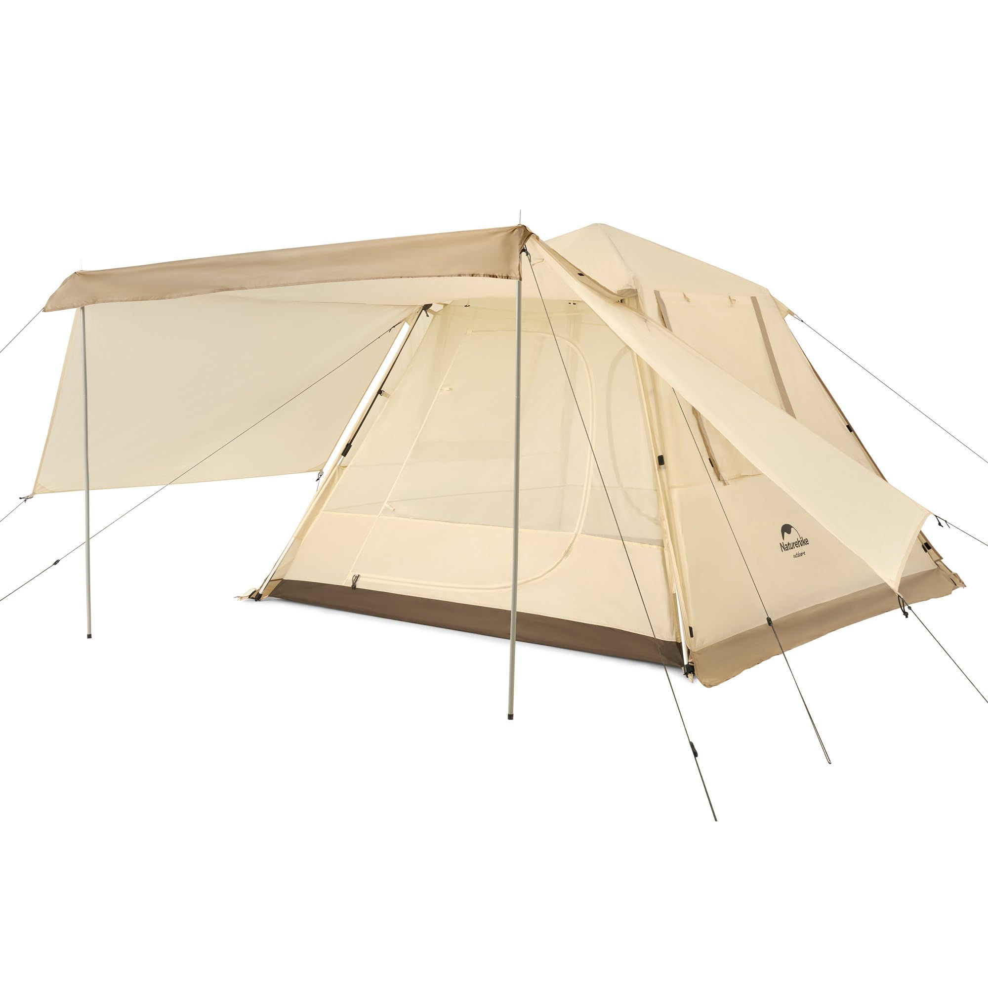 Naturehike Ango 3 Person 4 Person Pop Up Tent, Waterproof UPF 50+ Easy Set up Au