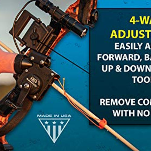 Thumbnail: AMS Bowfishing Retriever Pro Reel - Left Hand - Made in The USA