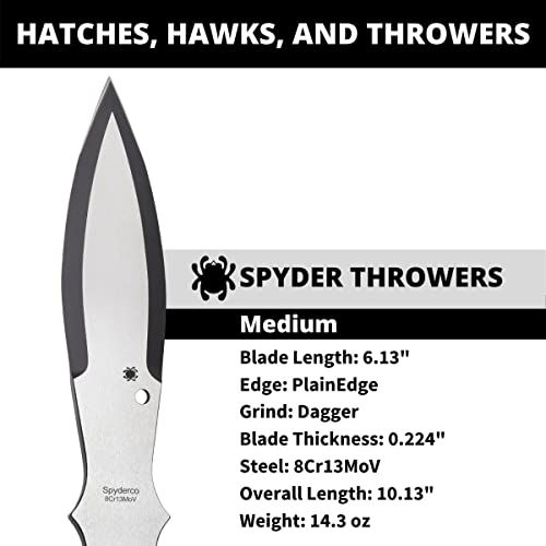 Thumbnail: Spyderco SpyderThrowers - Medium - Set of Three