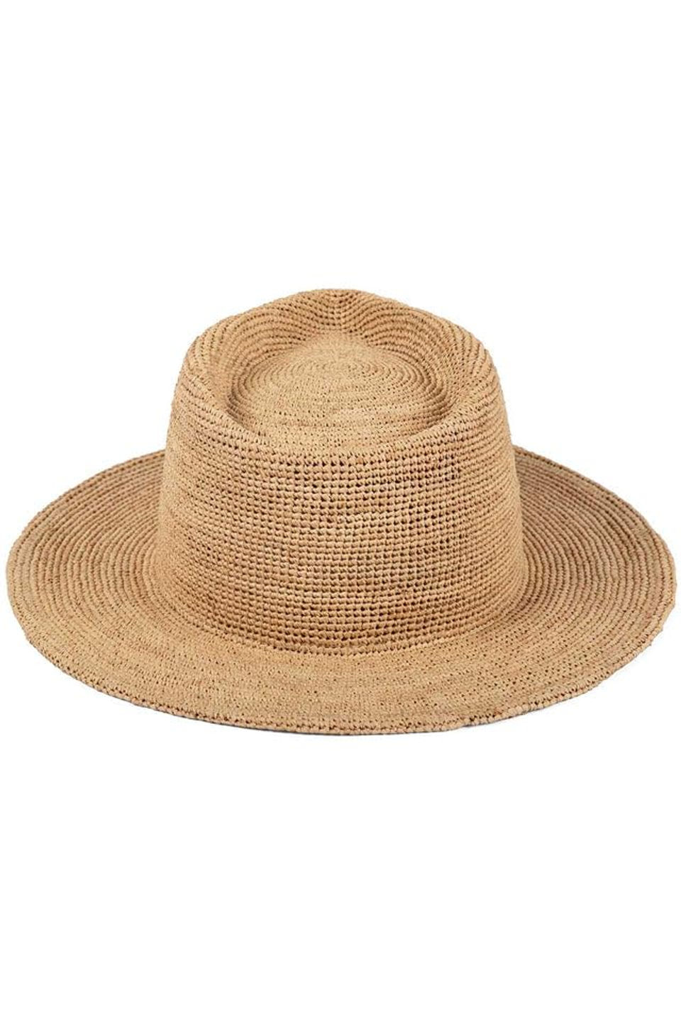 Thumbnail: Lack of Color Women's Inca Fedora, Natural, L (59 cm)