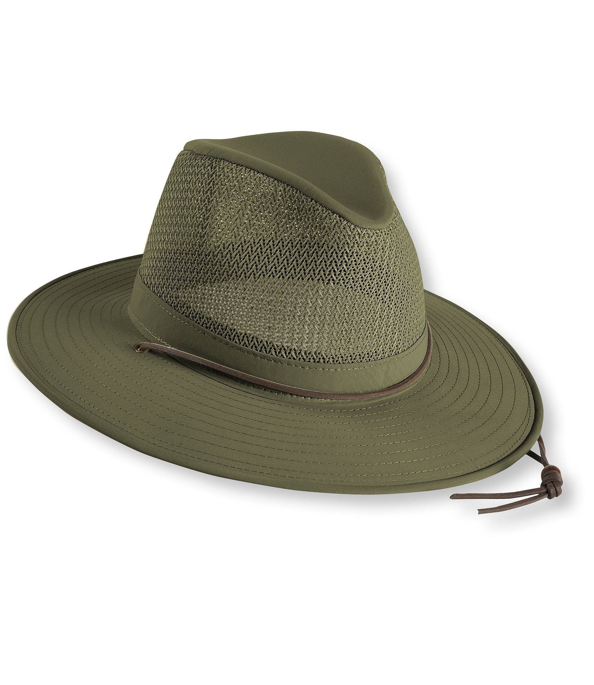 Henschel Men's Aussie Crushable Hat, Olive, X-Large
