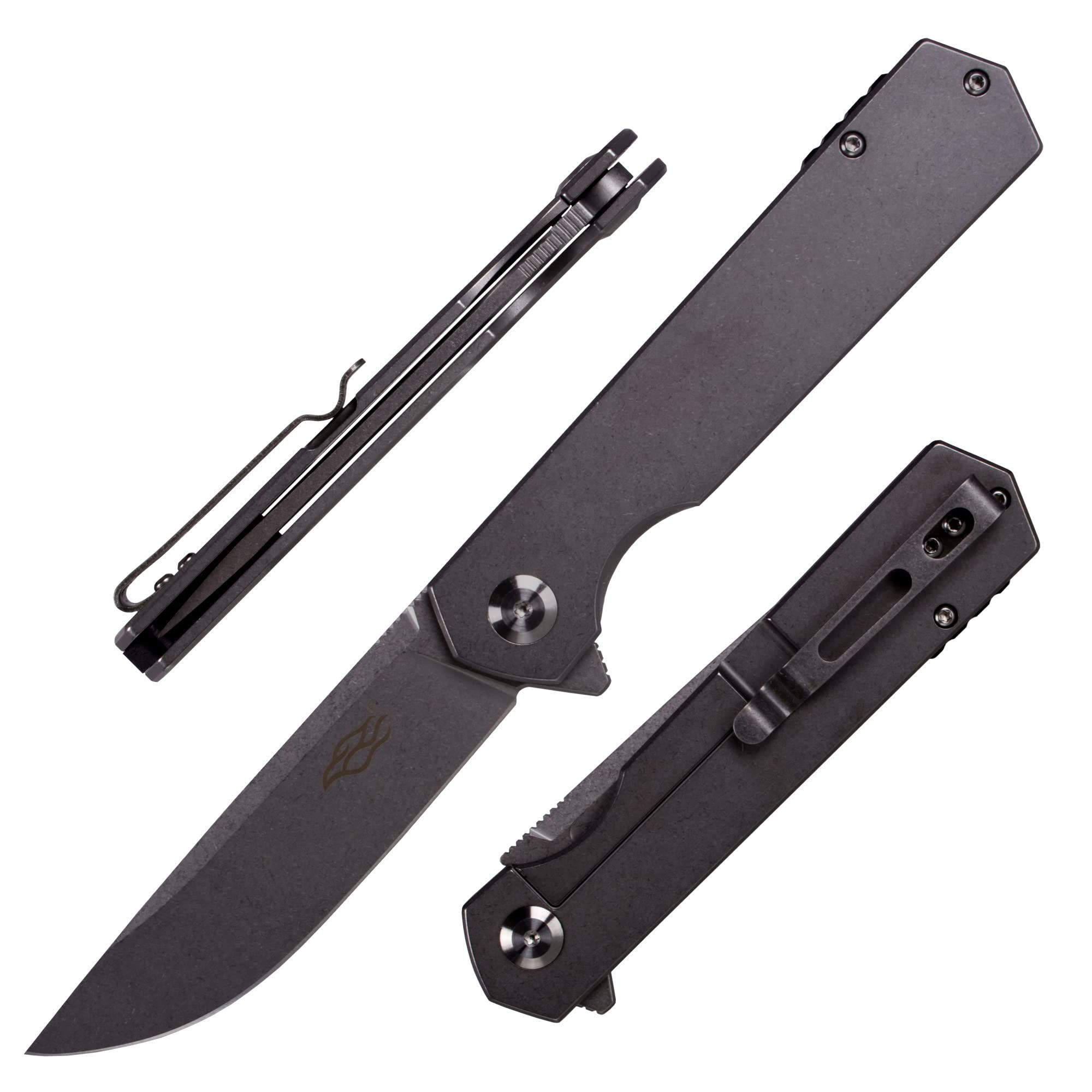 Firebird GANZO FH13-SS Pocket Folding Knife 60HRC D2 Steel