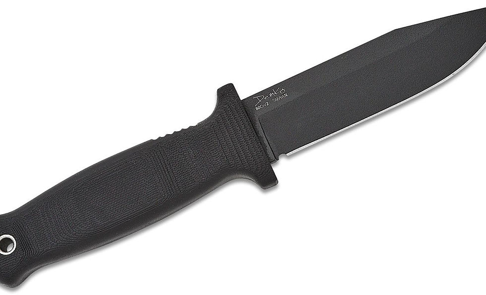 Thumbnail: Demko Knives Armiger Fixed Blade with Sheath- Armiger 2 & Armiger 4 - Clip Point