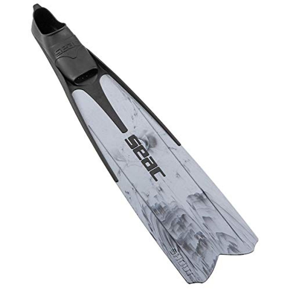 Thumbnail: Seac Shout Camo S700, Long Fins for Scuba Diving, Spearfishing and Freediving