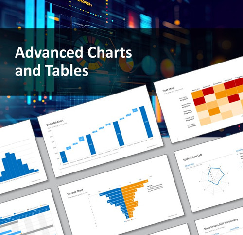 Advanced Charts and Tables | Slidekata