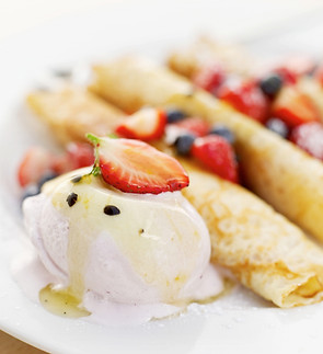 Dessert Crepes