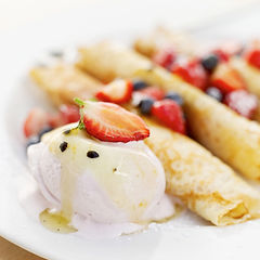 Dessert Crepes