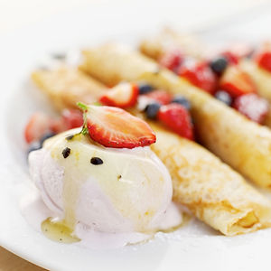 Dessert Crepes