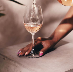 Rosé zum brunch