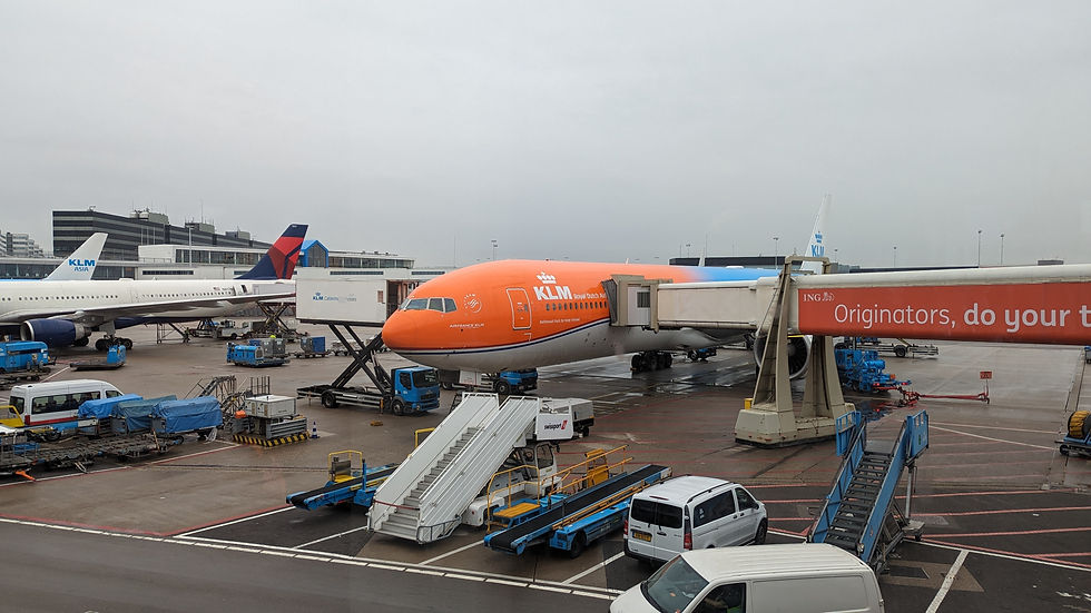 Von Amsterdam nach Cape Town mit der KLM Business Class / Foto: Jana Kaminski