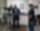TV interview before "Heaven on Earth" Gallery Reading