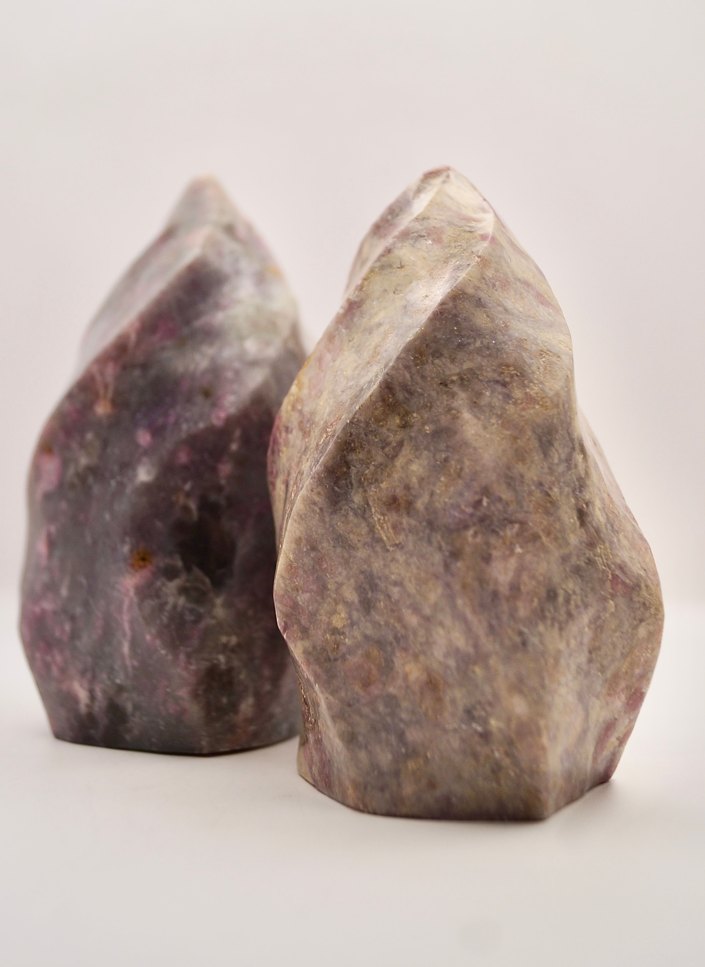 Pink Tourmaline Flame Tower