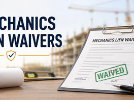 What is Mechanics Lien Waivers