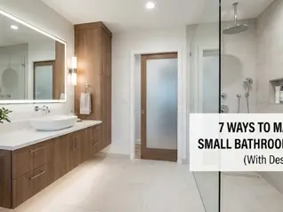 7 Ways to Maximize Small Bathroom Space (With Design Stats)