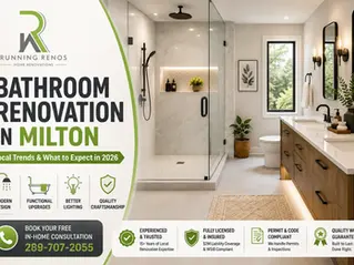Bathroom Renovation in Milton