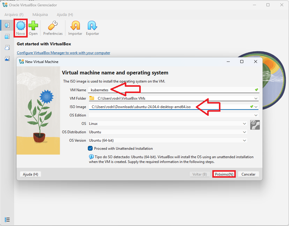 Como instalar Kubernetes em uma Máquina Virtual Linux