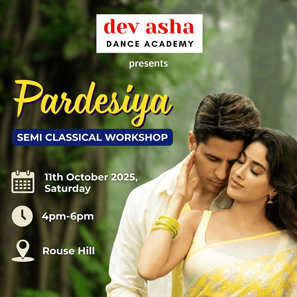 ✨ Pardesiya – Semi Classical Workshop ✨