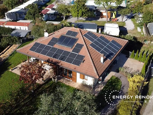 Un impianto fotovoltaico residenziale che abbiamo installato a Dro, in Trentino Alto Adige