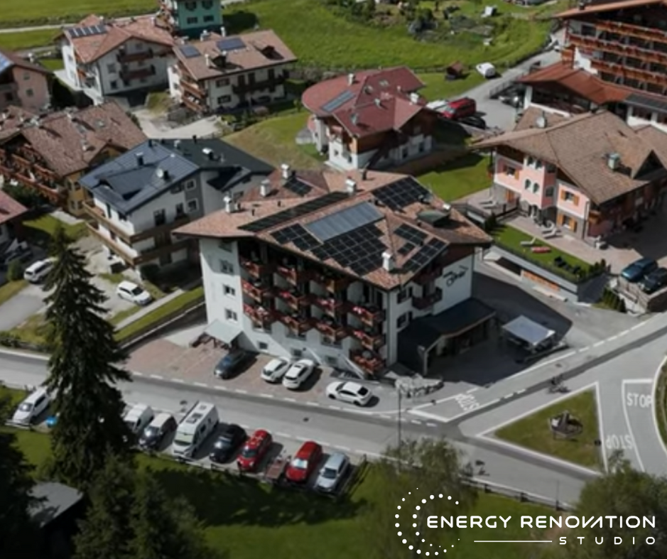 Fotovoltaico in hotel a Canazei