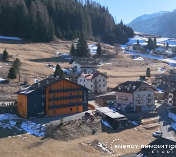 Fotovoltaico in hotel trentino