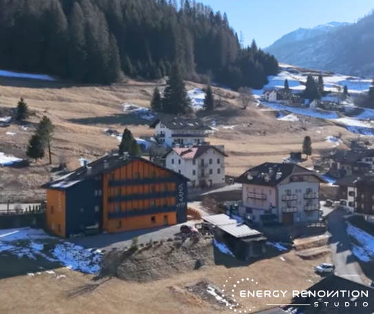 Fotovoltaico in hotel trentino