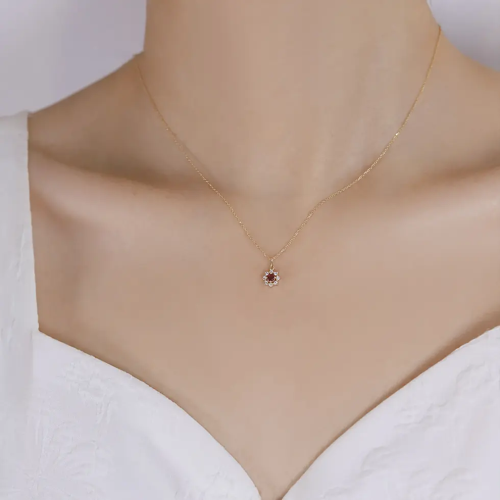 Miniatura: Collar Llama Interna