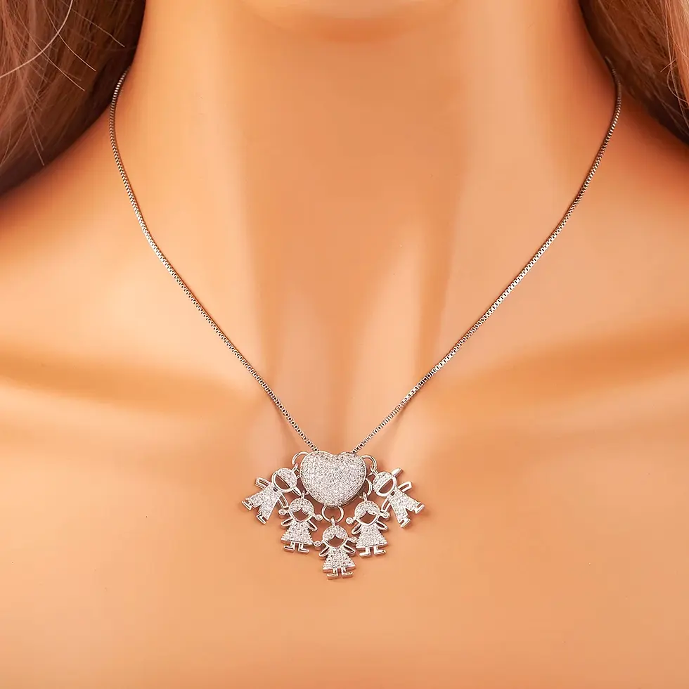 Miniatura: Collar 3, 4 y 5 hijos MAMA