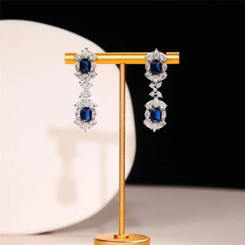 Miniatura: Aretes Royal Saphire