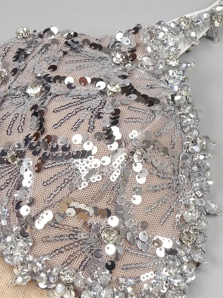 Miniatura: Vestido hermoso bordado con piedras y lentejuela favor de ver todas las imagenes