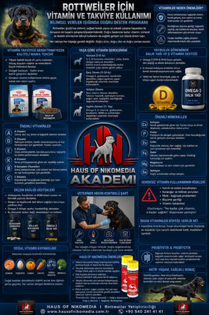 Rottweiler İçin Vitamin ve Takviye Kullanımı