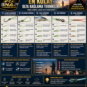 Yeni Başlayanlar İçin En Kolay Olta Bağlama Teknikleri